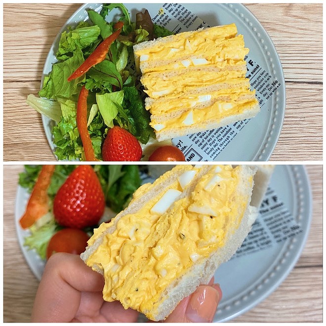 奇妙的口感 早餐日式鸡蛋三明治こだわりタマゴサンド详情 美食家菜谱大全 美食家