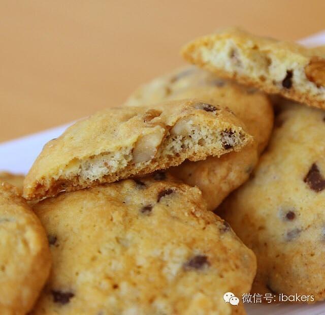 超快手的巧克力豆核桃饼干 | 深受老人小孩喜爱