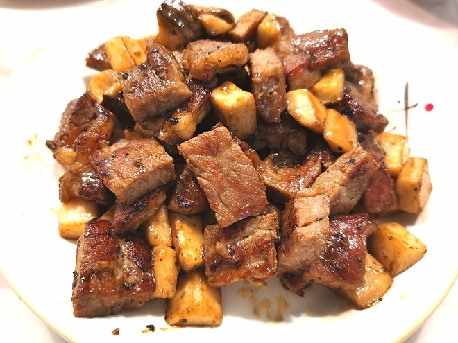 杏鲍菇黑椒牛肉粒