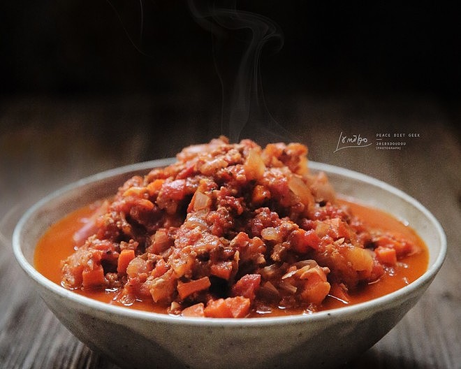 减脂三餐·电饭煲 | 万能的番茄牛肉酱