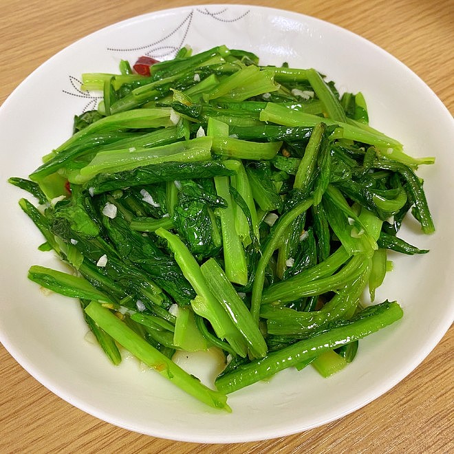 三分钟蒜蓉油麦菜