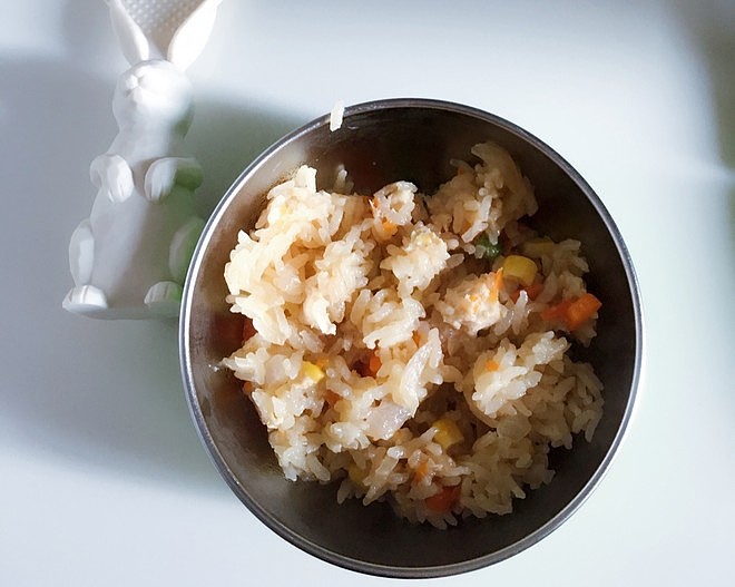 鸡肉蔬菜焖饭（儿童食谱）